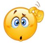 Confused emoji thinking about what equipment to choose